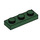 LEGO Donkergroen Plaat 1 x 3 (3623)