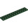 LEGO Donkergroen Plaat 2 x 12 (2445)