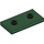 LEGO Verde oscuro Placa 2 x 4 con 2 Espigas (65509)