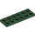 LEGO Donkergroen Plaat 2 x 6 (3795)