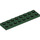 LEGO Dark Green Plate 2 x 8 (3034)