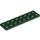 LEGO Dark Green Plate 2 x 8 (3034)