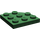 LEGO Dunkelgrün Platte 3 x 3 Runden Ecke (30357)