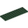 LEGO Verde oscuro Placa 4 x 12 (3029)