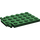 LEGO Dark Green Plate 4 x 6 Trap Door Flat Hinge (92099)