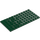 LEGO Verde oscuro Placa 6 x 12 (3028)