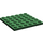 LEGO Dark Green Plate 6 x 6 (3958)