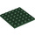 LEGO Dark Green Plate 6 x 6 (3958)