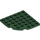 LEGO Dark Green Plate 6 x 6 Round Corner (6003)