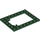 LEGO Dark Green Plate 6 x 8 Trap Door Frame Flush Pin Holders (92107)