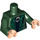 LEGO Dark Green Professor McGonagall Torso (973 / 76382)