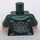 LEGO Vert Foncé Professeur McGonagall sans Chapeau Minifigurine Torse (973 / 76382)