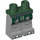 LEGO Donkergroen Rogon Minifigure Heupen met Medium Stone Grijs Poten (3815 / 15713)