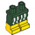 LEGO Dark Green Scallywag Pirate Minifigure Hips and Legs (3815 / 28126)