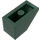 LEGO Donkergroen Helling 1 x 2 (45°) (3040 / 6270)