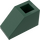 LEGO Dark Green Slope 1 x 2 (45°) Inverted (3665)
