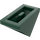 LEGO Vert foncé Pente 1 x 2 (45°) Tripler avec barre intérieure (3048)