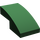 LEGO Dark Green Slope 1 x 2 Curved (3593 / 11477)