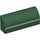 LEGO Dark Green Slope 1 x 4 Curved with Two White Lines (6191 / 15923)