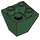 LEGO Donkergroen Helling 2 x 2 (45°) Omgekeerd (3676)