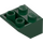 LEGO Dark Green Slope 2 x 2 (45°) Inverted with Flat Spacer Underneath (3660)