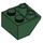 LEGO Dark Green Slope 2 x 2 (45°) Inverted with Flat Spacer Underneath (3660)