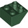 LEGO Dark Green Slope 2 x 2 (45°) Inverted with Flat Spacer Underneath (3660)