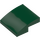 LEGO Dark Green Slope 2 x 2 Curved (15068)