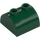 LEGO Dark Green Slope 2 x 2 Curved with 2 Studs on Top (30165)