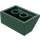 LEGO Donkergroen Helling 2 x 3 (45°) (3038)