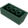 LEGO Dunkelgrün Steigung 2 x 4 (45°) mit rauer Oberfläche (3037)