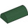 LEGO Dark Green Slope 2 x 4 Curved with Groove (6192 / 30337)