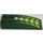 LEGO Dark Green Slope 2 x 6 Curved with Green and White Checkered Pattern Sticker (44126)