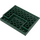 LEGO Verde oscuro Con pendiente 6 x 8 (10°) (3292 / 4515)