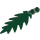 LEGO Vert Foncé Petit Palm Feuille 8 x 3 (6148)