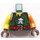 LEGO Vert foncé sqiffy Torse (973)