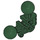 LEGO Dark Green Technic Bionicle Leg 3 x 3 with 2 Ball Joints (47300)