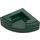 LEGO Dark Green Tile 1 x 1 Quarter Circle (25269 / 84411)