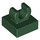 LEGO Dark Green Tile 1 x 1 with Clip (Raised &quot;C&quot;) (15712 / 44842)