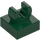 LEGO Dark Green Tile 1 x 1 with Clip (Raised &quot;C&quot;) (15712 / 44842)