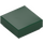 LEGO Dark Green Tile 1 x 1 with Groove (3070 / 30039)