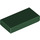 LEGO Dark Green Tile 1 x 2 with Groove (3069 / 30070)