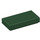 LEGO Dark Green Tile 1 x 2 with Groove (3069 / 30070)