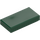 LEGO Dark Green Tile 1 x 2 with Groove (3069 / 30070)