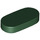 LEGO Dark Green Tile 1 x 2 with Rounded Ends (1126)