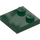 LEGO Dark Green Tile 2 x 2 with Studs on Edge (33909)