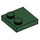 LEGO Vert foncé Tuile 2 x 2 avec Goujons sur Bord (33909)