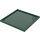 LEGO Dark Green Tile 6 x 6 without Bottom Tubes (6881)