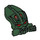 LEGO Dark Green Toa Mahri Kongu Head (60144)
