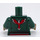 LEGO Verde scuro Cingolo Octane Minifigure Busto (973 / 76382)